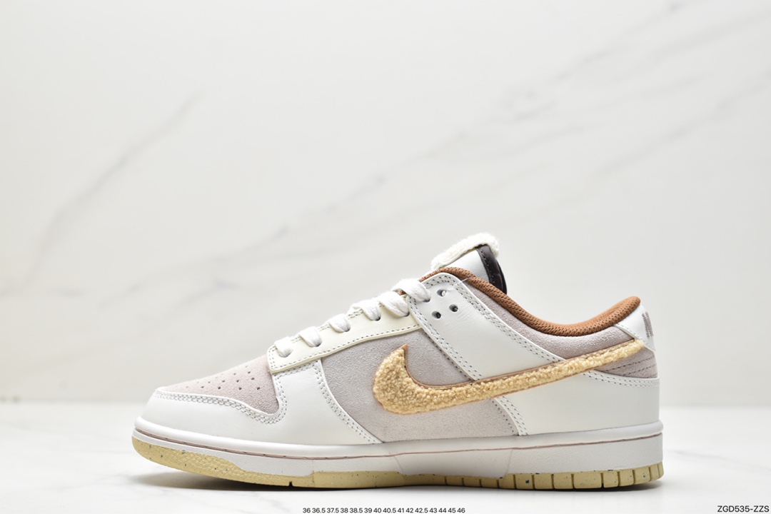 Nike SB Dunk Low ”Year of the Rabbit” dunk series low-top casual sports skateboard shoes ”Light Brown Beige White Spike Rabbit” FD4203-211