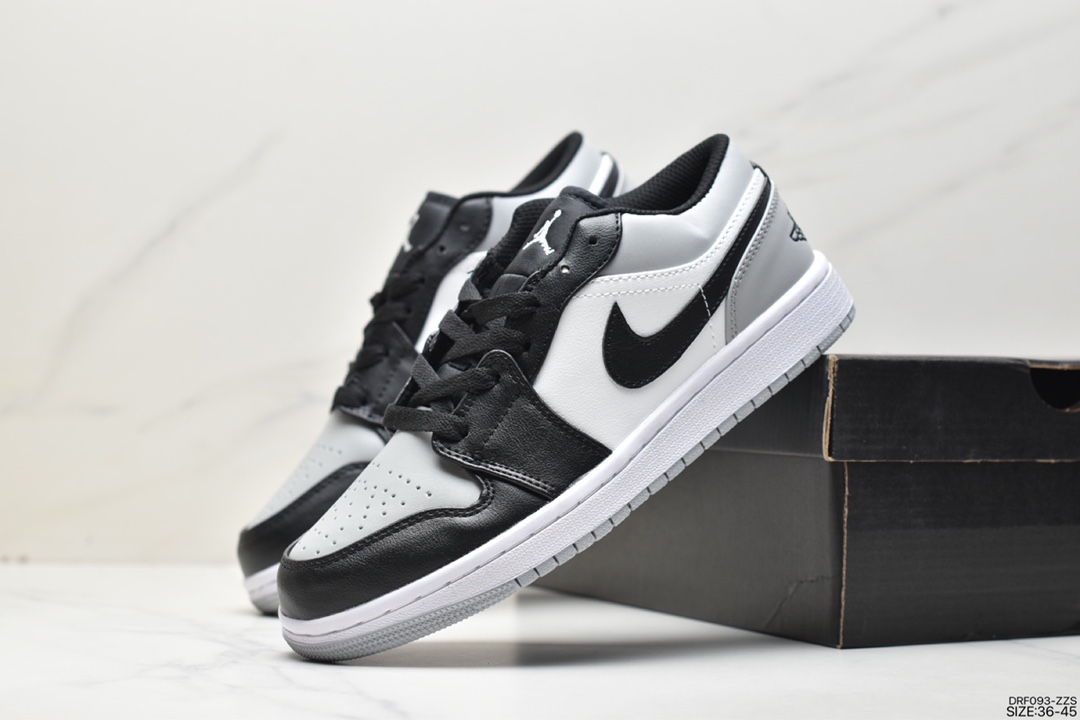 115 耐克NK Air Jordan 1 Low”Breathe/Triple White”AJ1乔丹一代篮球鞋 553558-163