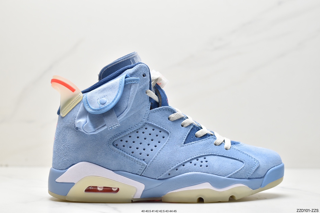 250 Travis Scott Air Jordan 6 ”British Khaki” DH0690-200