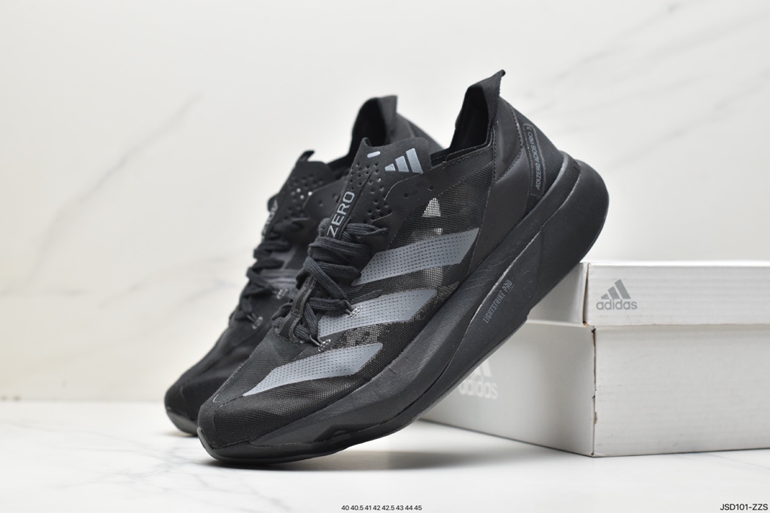 AdidasADIZERO SOLAR PRO 3 mesh breathable ultra-light long-distance running sneakers GX6521