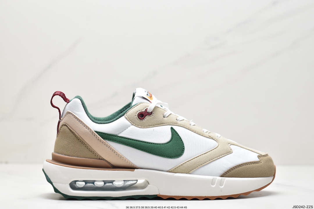 200 耐克Nike Air Max DawnGreyWhite黎明系列低帮气垫百搭休闲运动慢跑鞋 FB7158-131