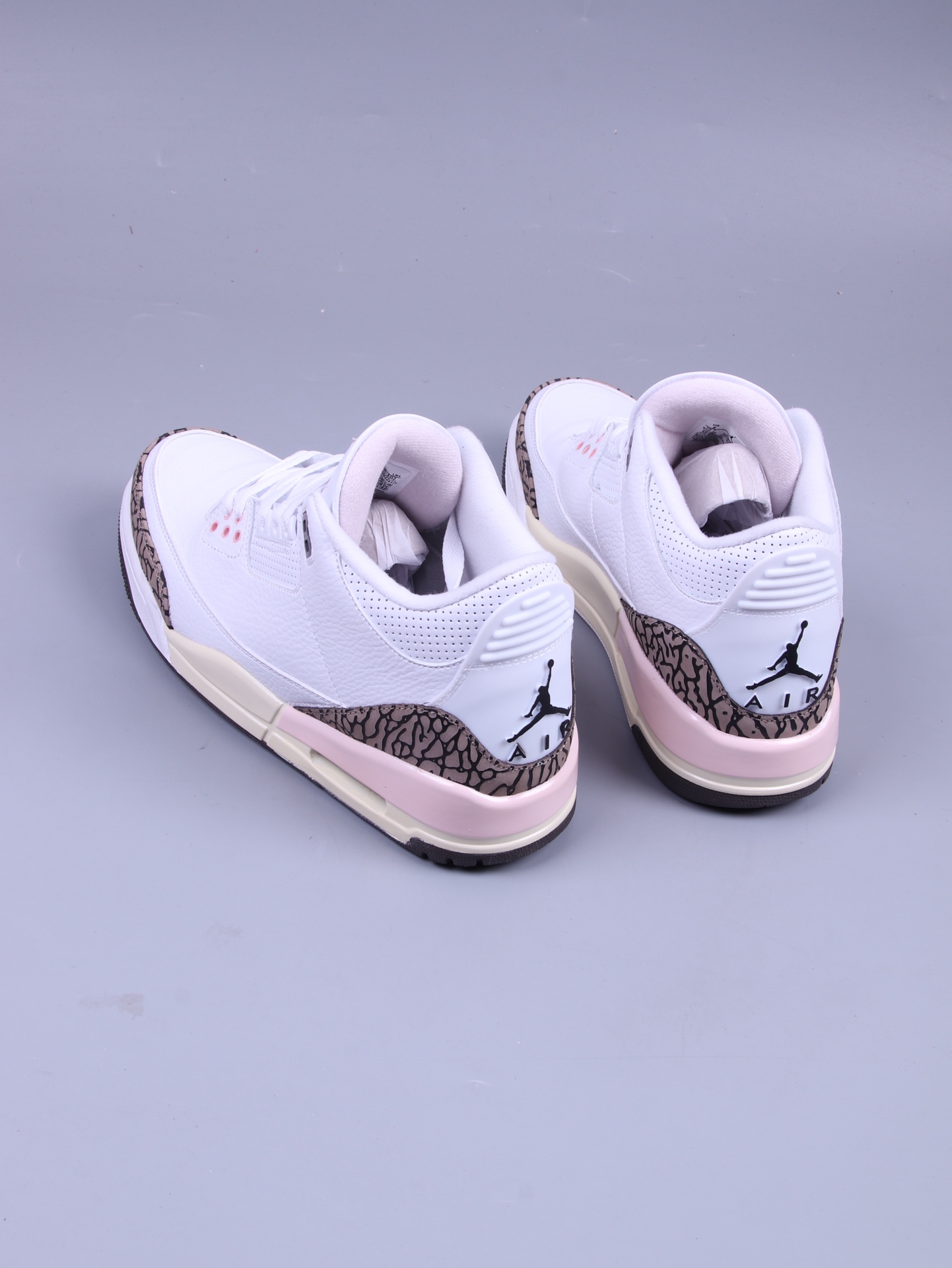 AJ3白棕粉鞋码40-48总裁DT版