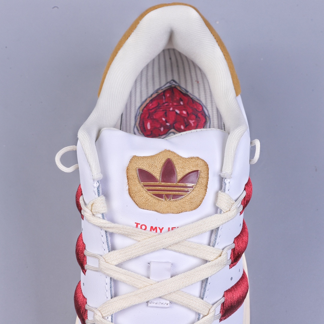 Adidas Superstar Bonega W thick-soled shell toe heightening low-cut series GY6793