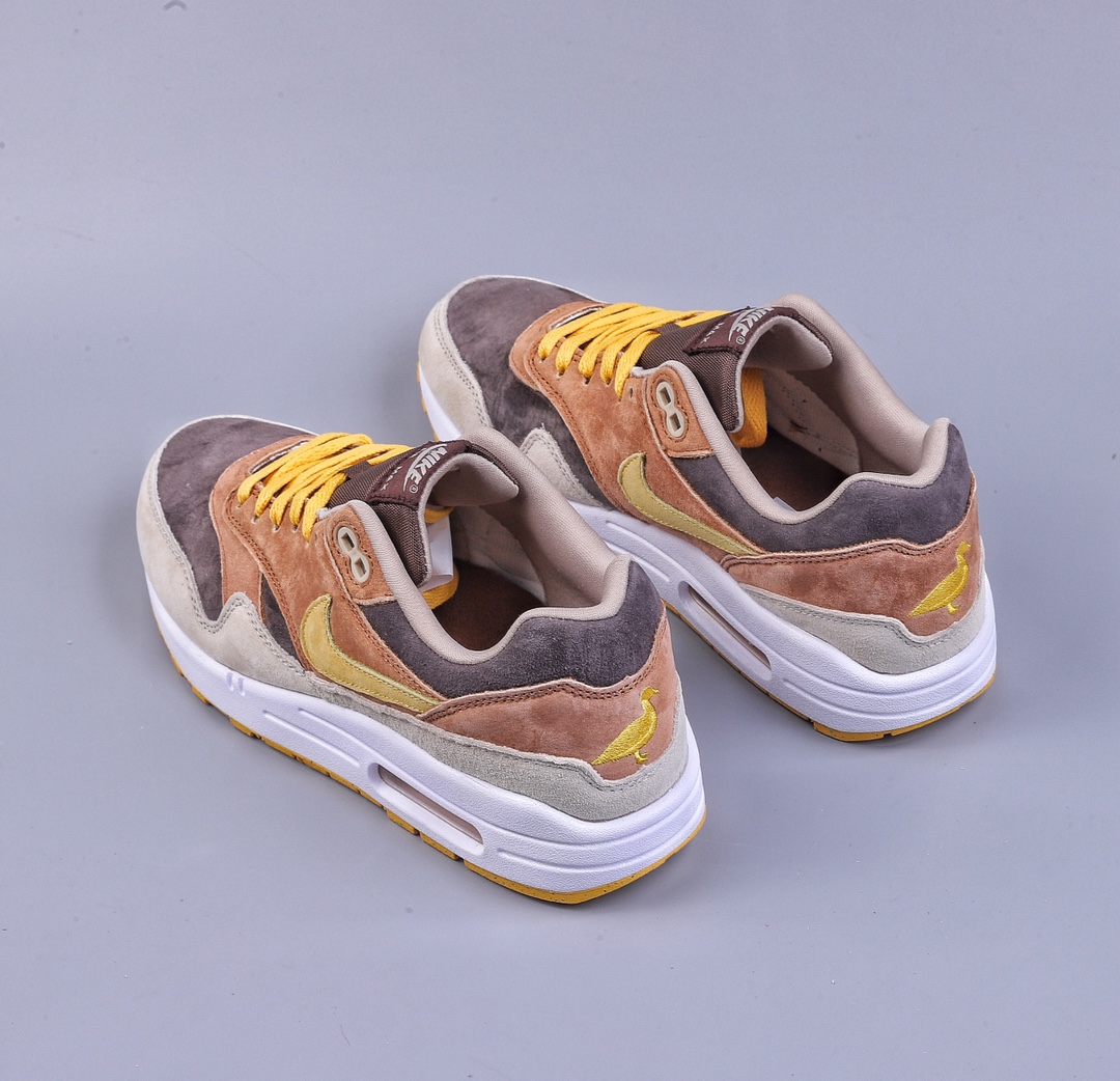 Nike Air Max 1 ”Little Yellow Duck” low-top retro versatile casual sports jogging shoes DZ0482-200