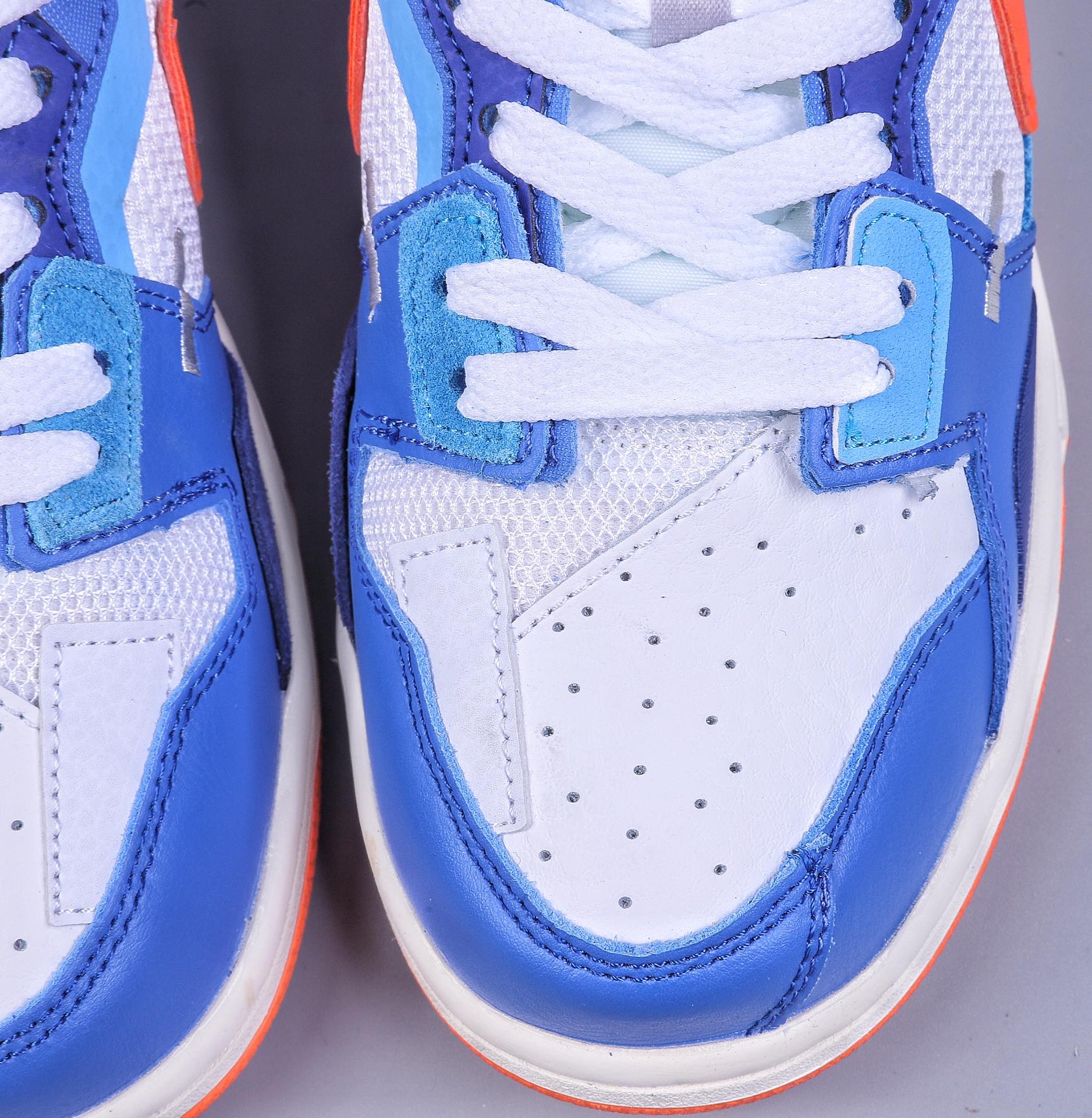 200 Nike Dunk Scrap 拼接 缝合怪 白蓝橙 DM0128-100