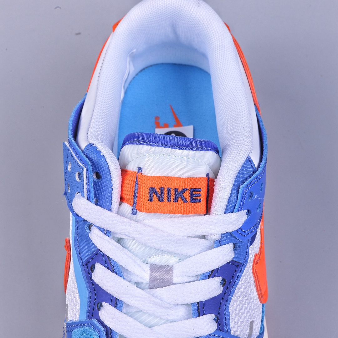 200 Nike Dunk Scrap 拼接 缝合怪 白蓝橙 DM0128-100