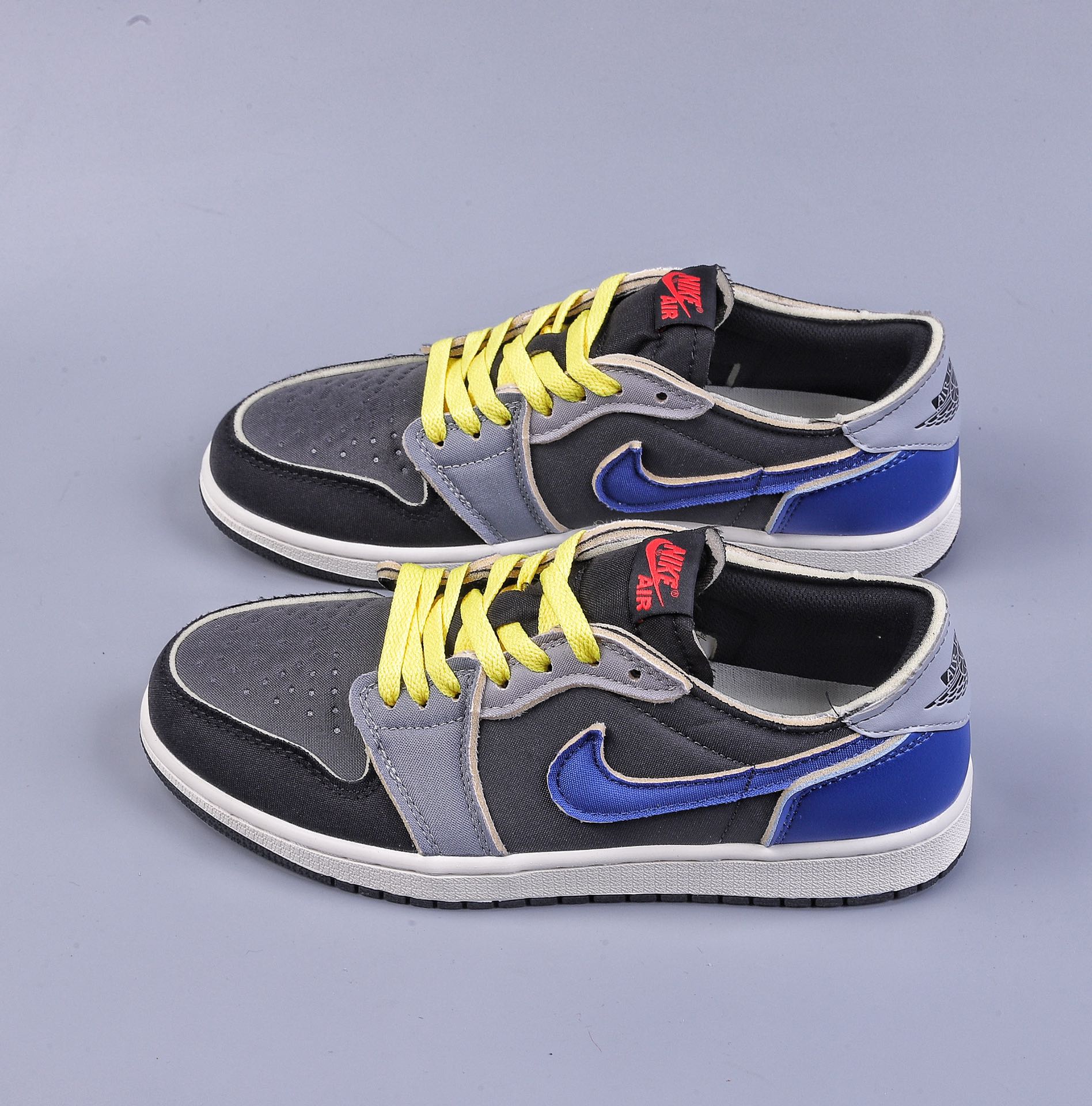 200 Air Jordan 1 Low ”Dark Smoke Grev” AJ1 乔1解构 低帮篮球鞋 DV0982-006