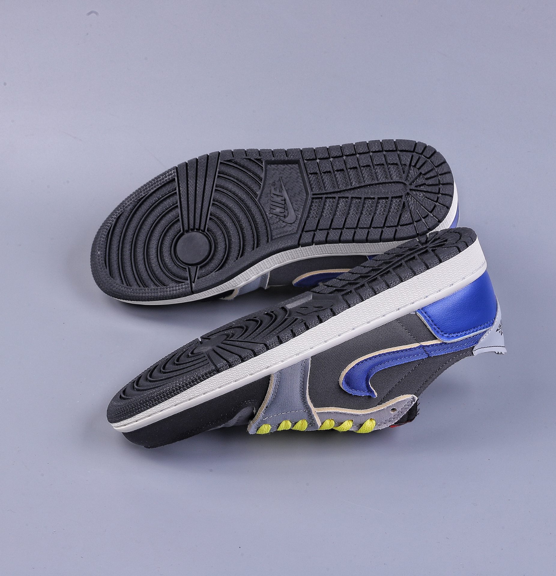 200 Air Jordan 1 Low ”Dark Smoke Grev” AJ1 乔1解构 低帮篮球鞋 DV0982-006