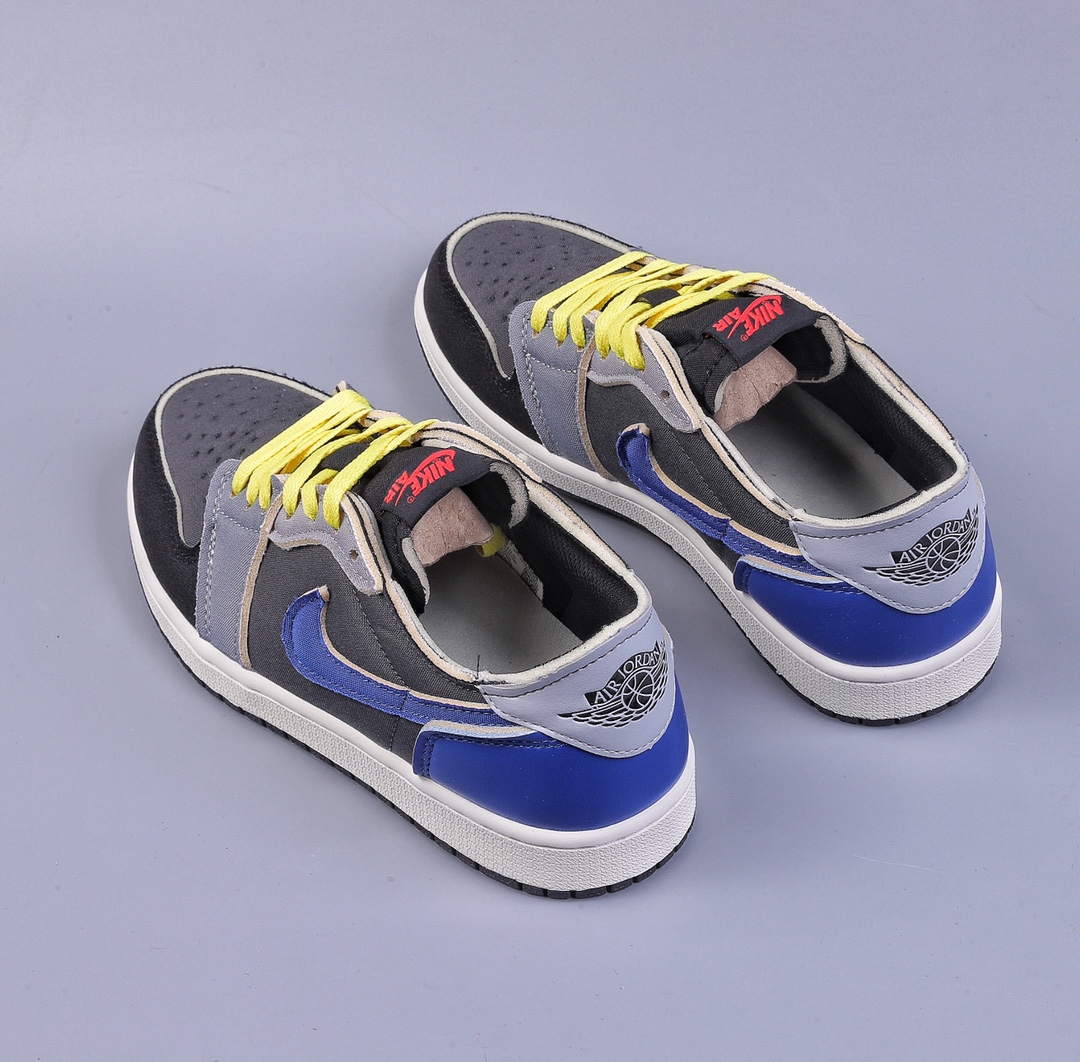 200 Air Jordan 1 Low ”Dark Smoke Grev” AJ1 乔1解构 低帮篮球鞋 DV0982-006