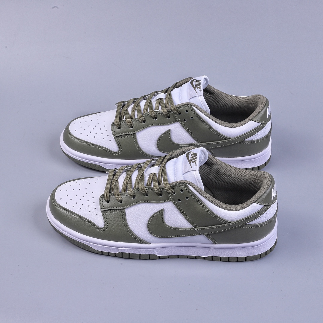 200 RS版Nk Dunk Low 橄榄绿 SB扣碎篮板时尚休闲板鞋 DD1503-120