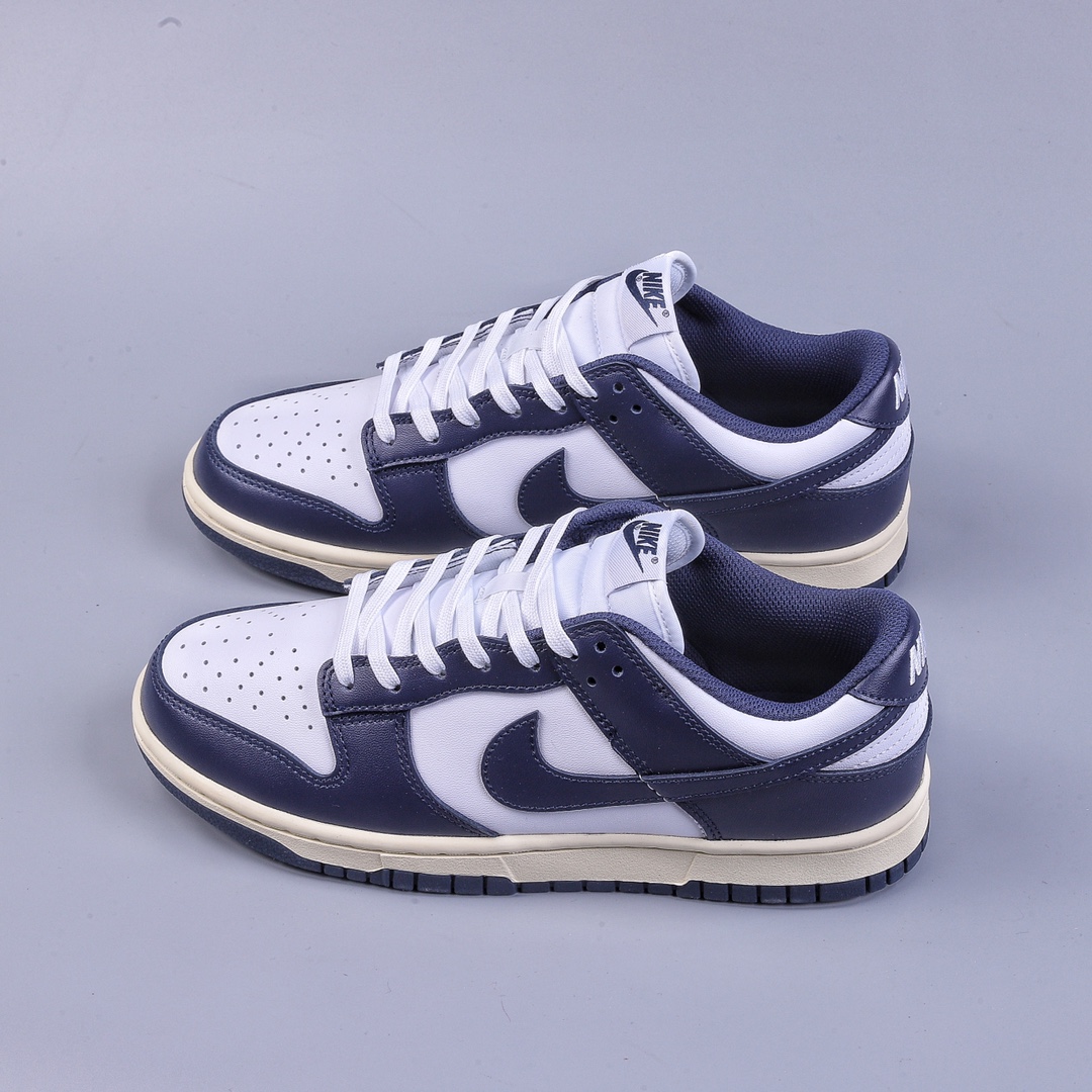 200 RS版Nk SB Dunk Low ”Navy Blue” 海军蓝配色 SB扣碎篮板时尚休闲板鞋DD1503-115