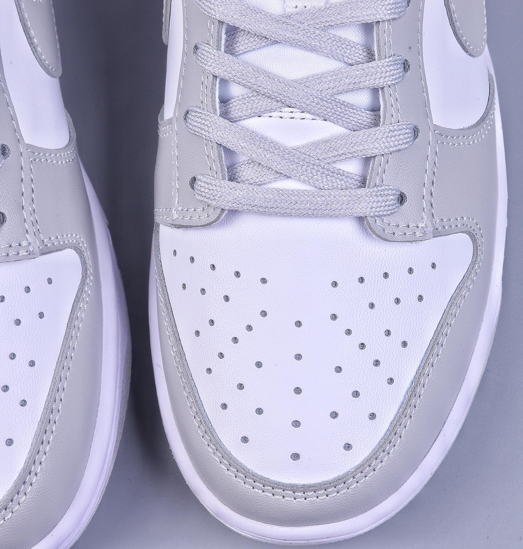 200 RS版Nk SB Dunk Low ”Grey Fog” 白灰色 SB扣碎篮板时尚休闲板鞋 DD1391-103
