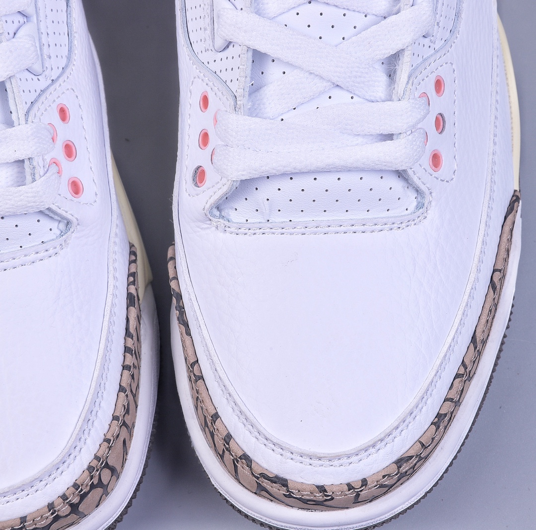 280 R版Air Jordan AJ3 Retro 樱花粉 CK9246-102
