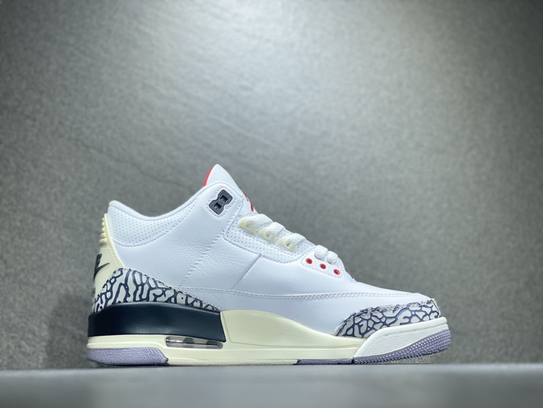 400 Air Jordan 3 AJ3 Retro AJ3白水泥 篮球鞋 DN3707-100