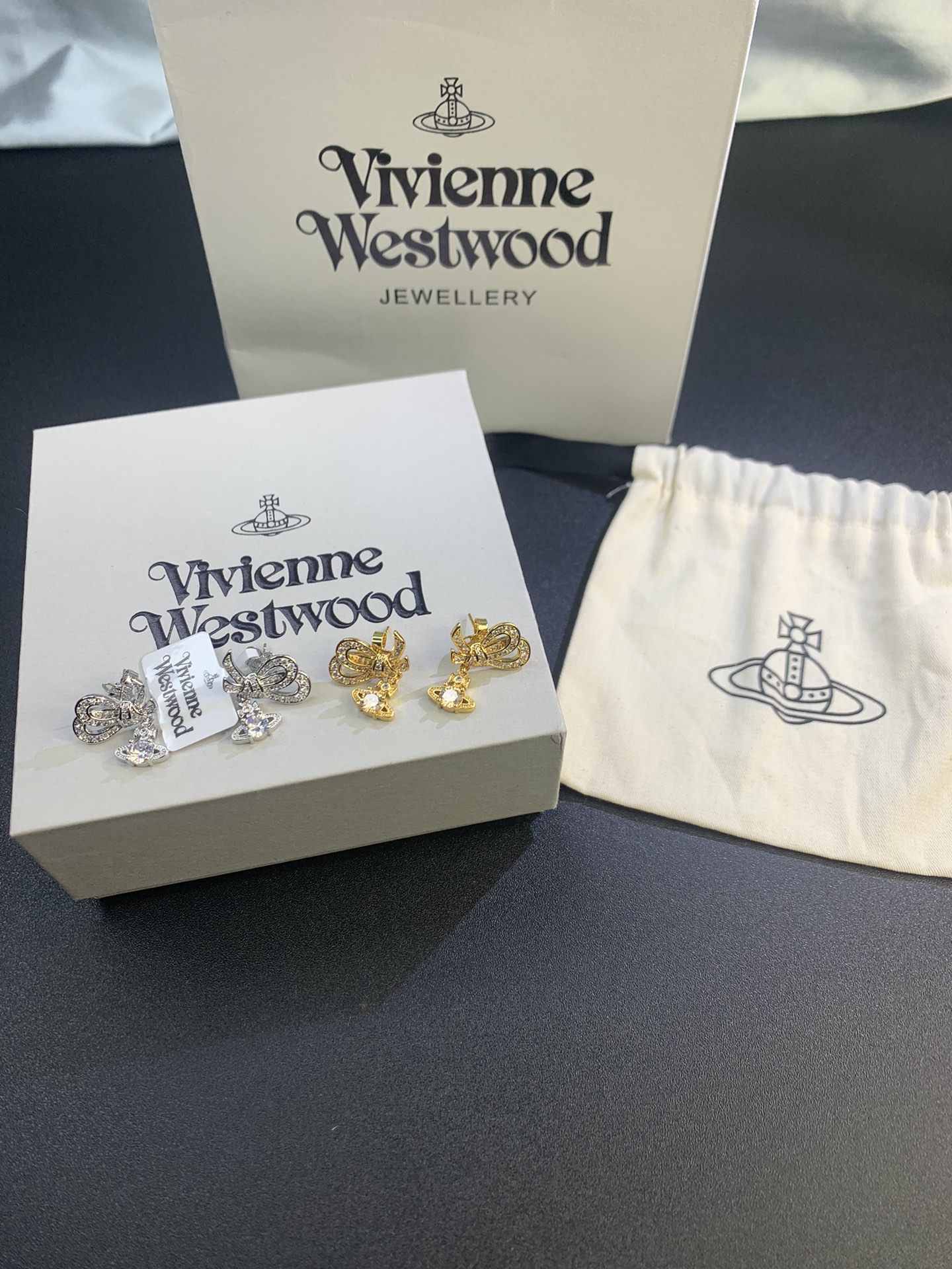 NO:103453,Queen Mother's bow earrings two colors stock, Queen Mother's earrings, earrings19860909西太后蝴蝶结耳环二个色现货,西太后耳钉,earrings,Jewelry