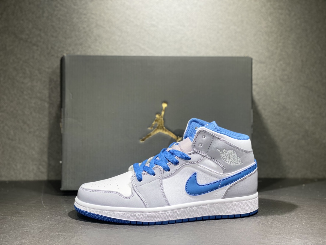 240 Air Jordan 1 mid aj1 乔1中帮篮球鞋 DQ8423-014