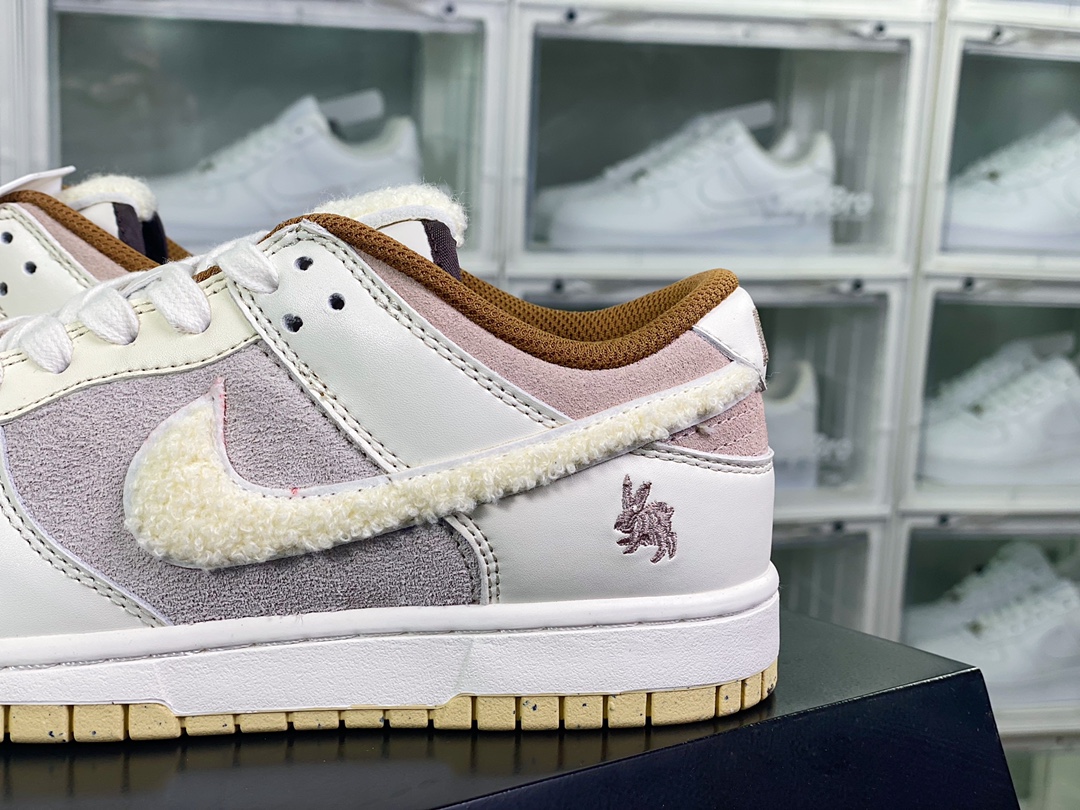 220 SB Dunk Low”Year of the Rabbit”扣篮系列低帮板板鞋“浅棕米白穗兔”FD4203-211