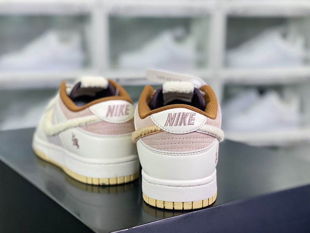 220 SB Dunk Low”Year of the Rabbit”扣篮系列低帮板板鞋“浅棕米白穗兔”FD4203-211