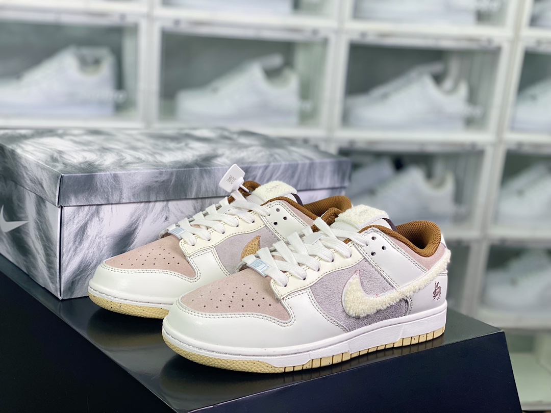 220 SB Dunk Low”Year of the Rabbit”扣篮系列低帮板板鞋“浅棕米白穗兔”FD4203-211