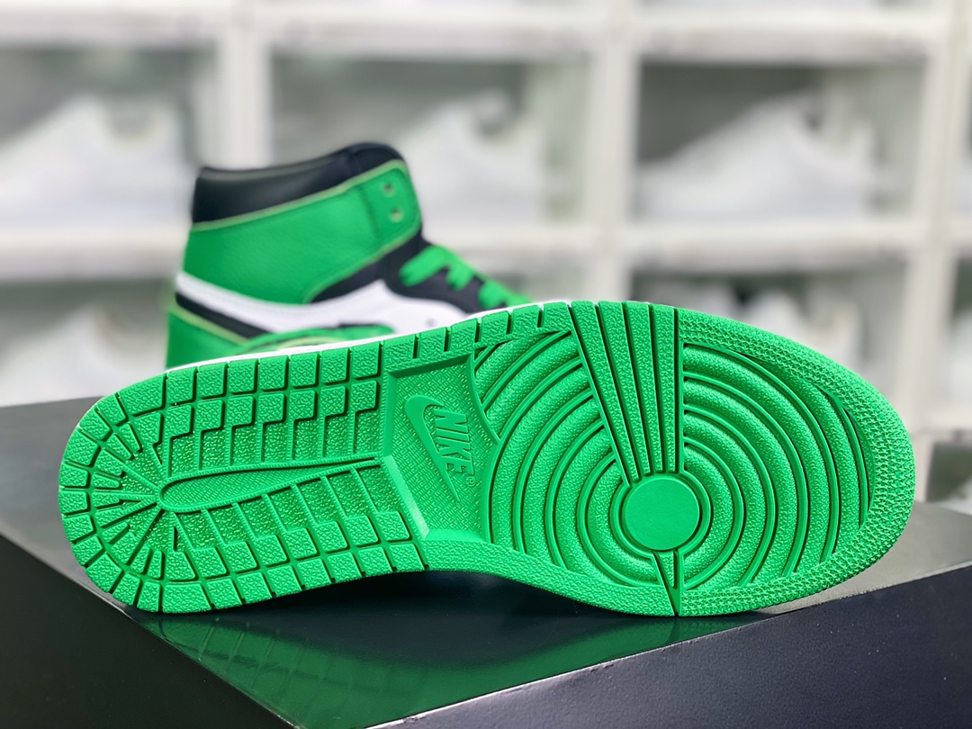 280 Air Jordan 1 Retro High OG”Lucky Green”AJ1代篮球鞋“黑绿脚趾幸运绿”DZ5485-031