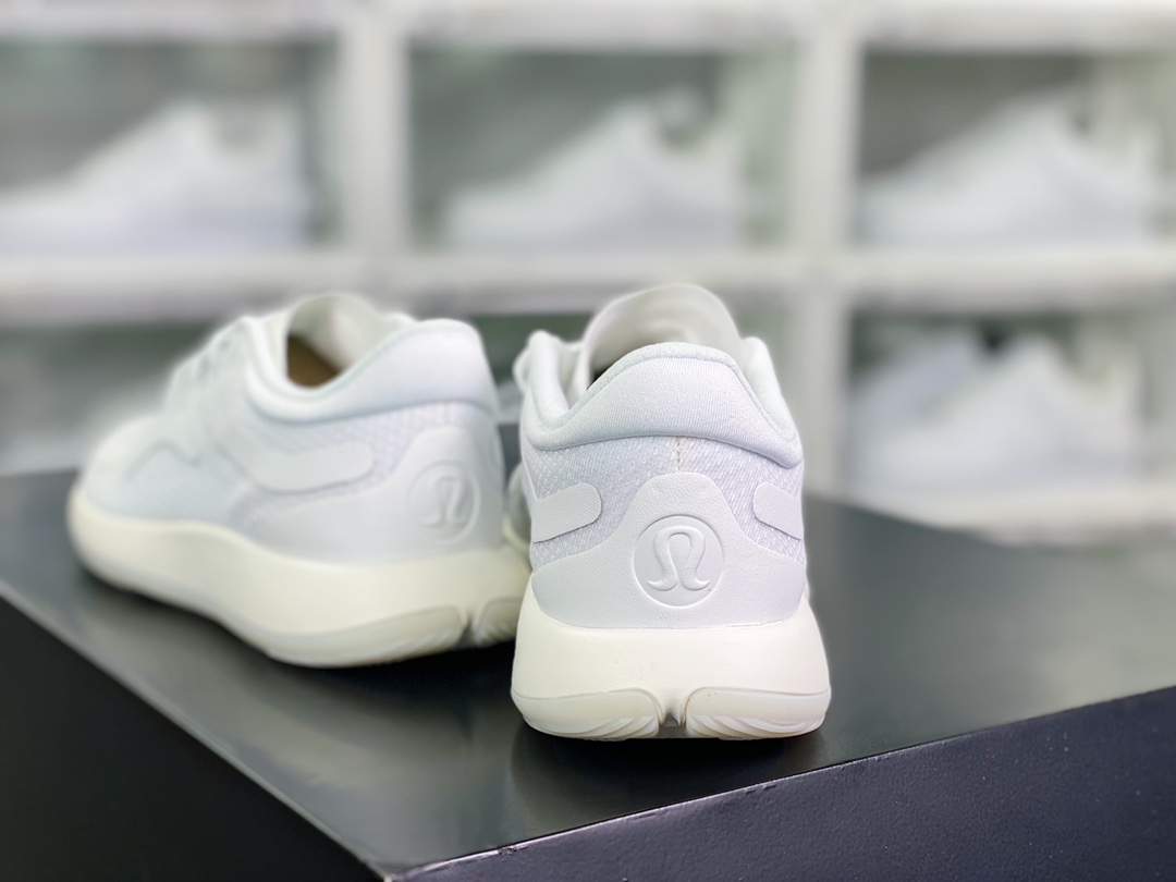 Lululemon W Chargefeel Workout Low Chucky Series Low-top Jogging Shoes ”Mesh Pure White” LW9EF3S