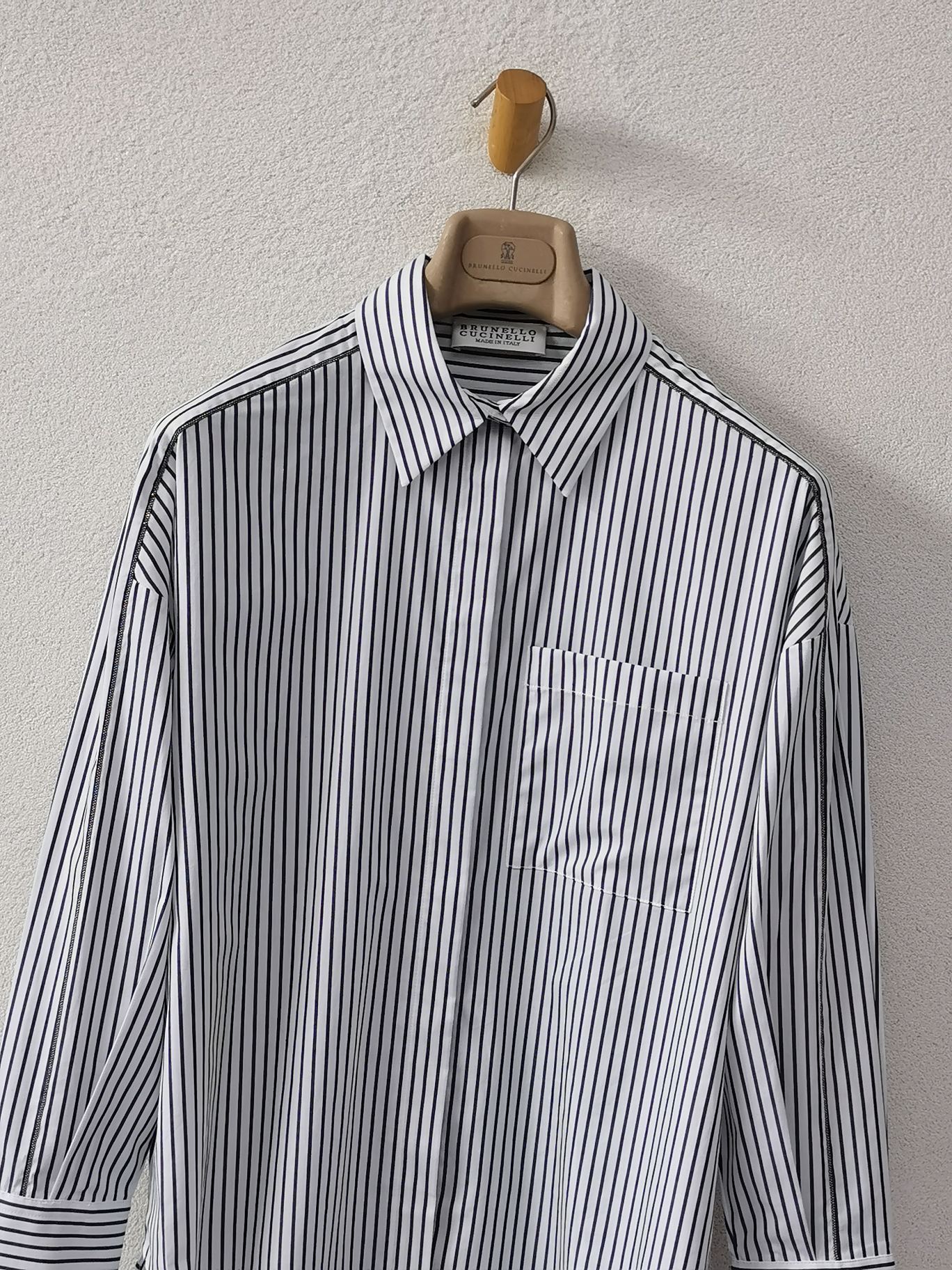 Brunello Cucinelli Striped Cotton Shirt - Lightweight & Elegant Design 4 a1677653575246 8705