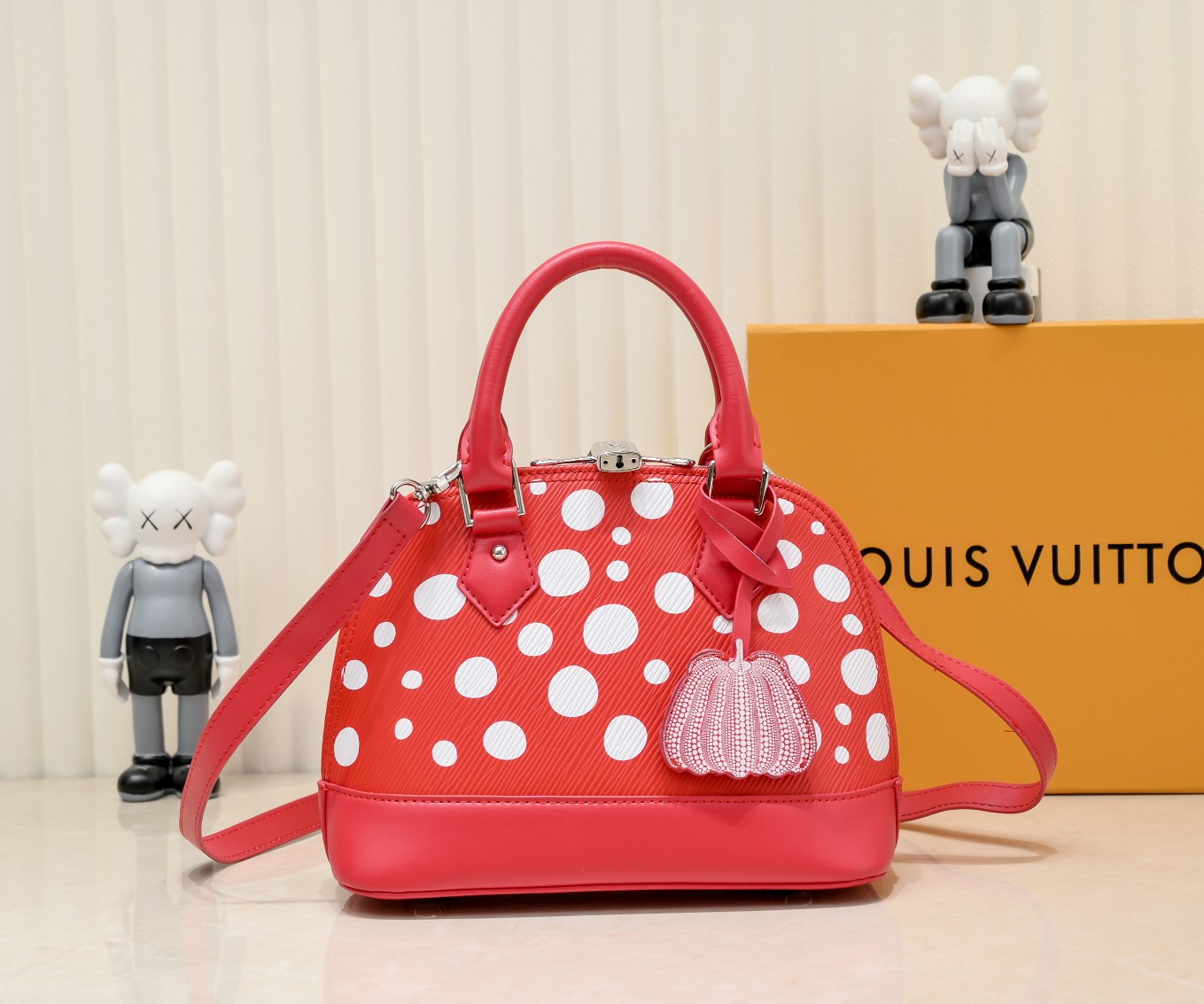 Louis Vuitton LV Alma BB Bags Handbags Epi Cowhide m21169