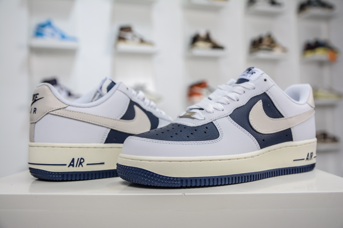 220 Air Force 1 '07 Low 米白蓝 DE0099-002