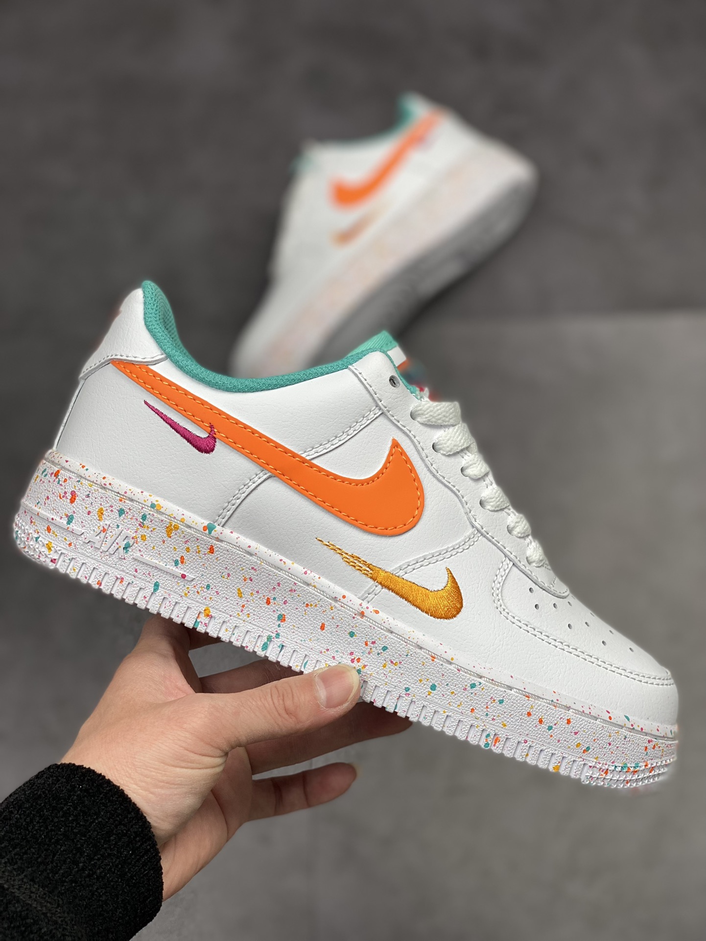 210 Nike Air Force 1 Low 07 白橙双勾 FD4626-181