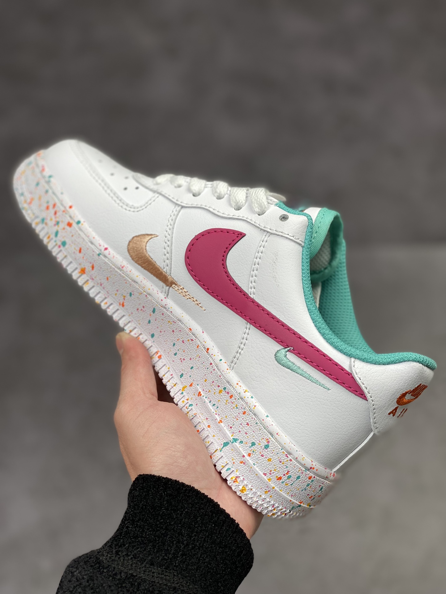 210 Nike Air Force 1 Low 07 白橙双勾 FD4626-181
