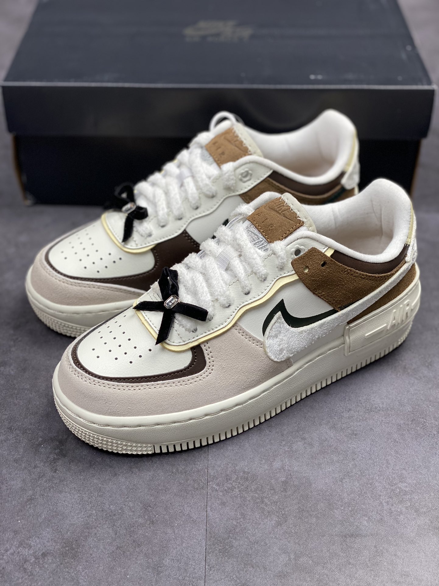 190 Nike Air Force 1 Shadow 拼接马卡龙 FB1857-111