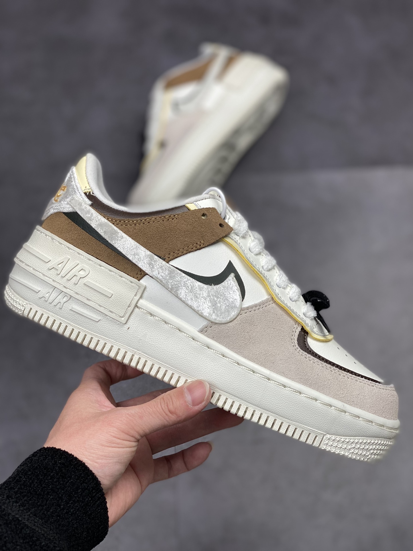 190 Nike Air Force 1 Shadow 拼接马卡龙 FB1857-111
