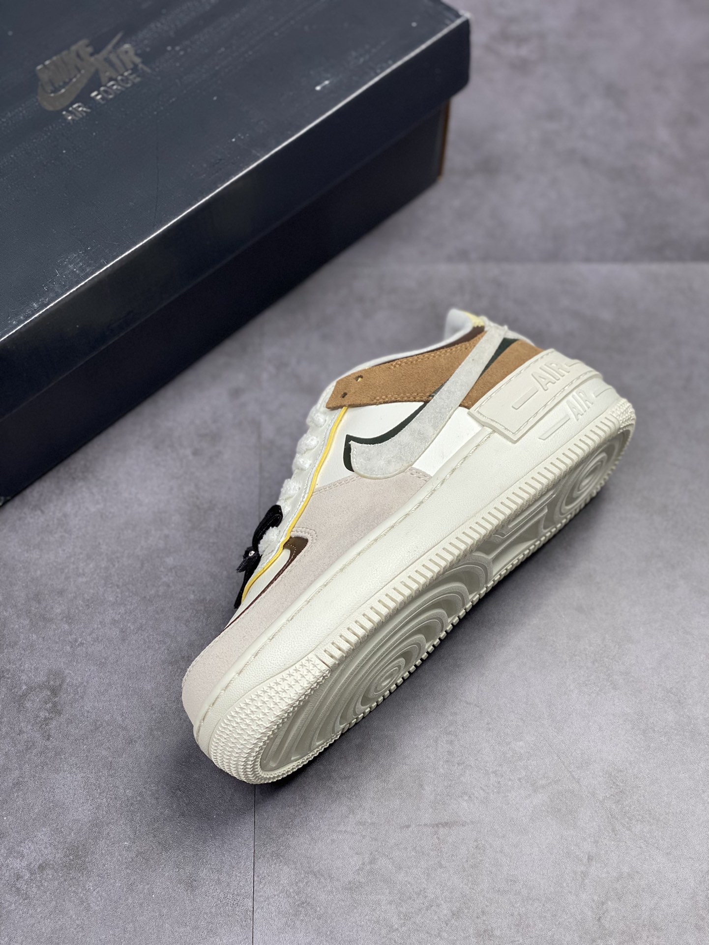 190 Nike Air Force 1 Shadow 拼接马卡龙 FB1857-111