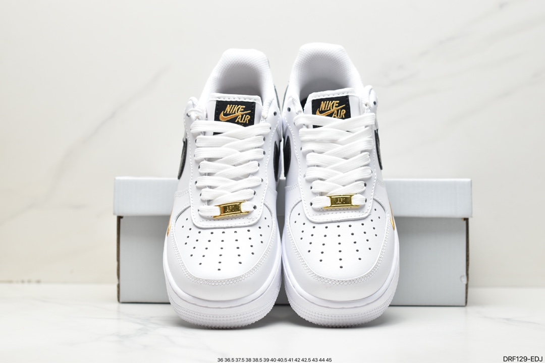 115 NK AIR FORCE 1 LOW PREMIUM “白黑卡其小勾” CZ0270-102