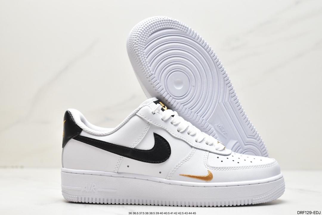 115 NK AIR FORCE 1 LOW PREMIUM “白黑卡其小勾” CZ0270-102