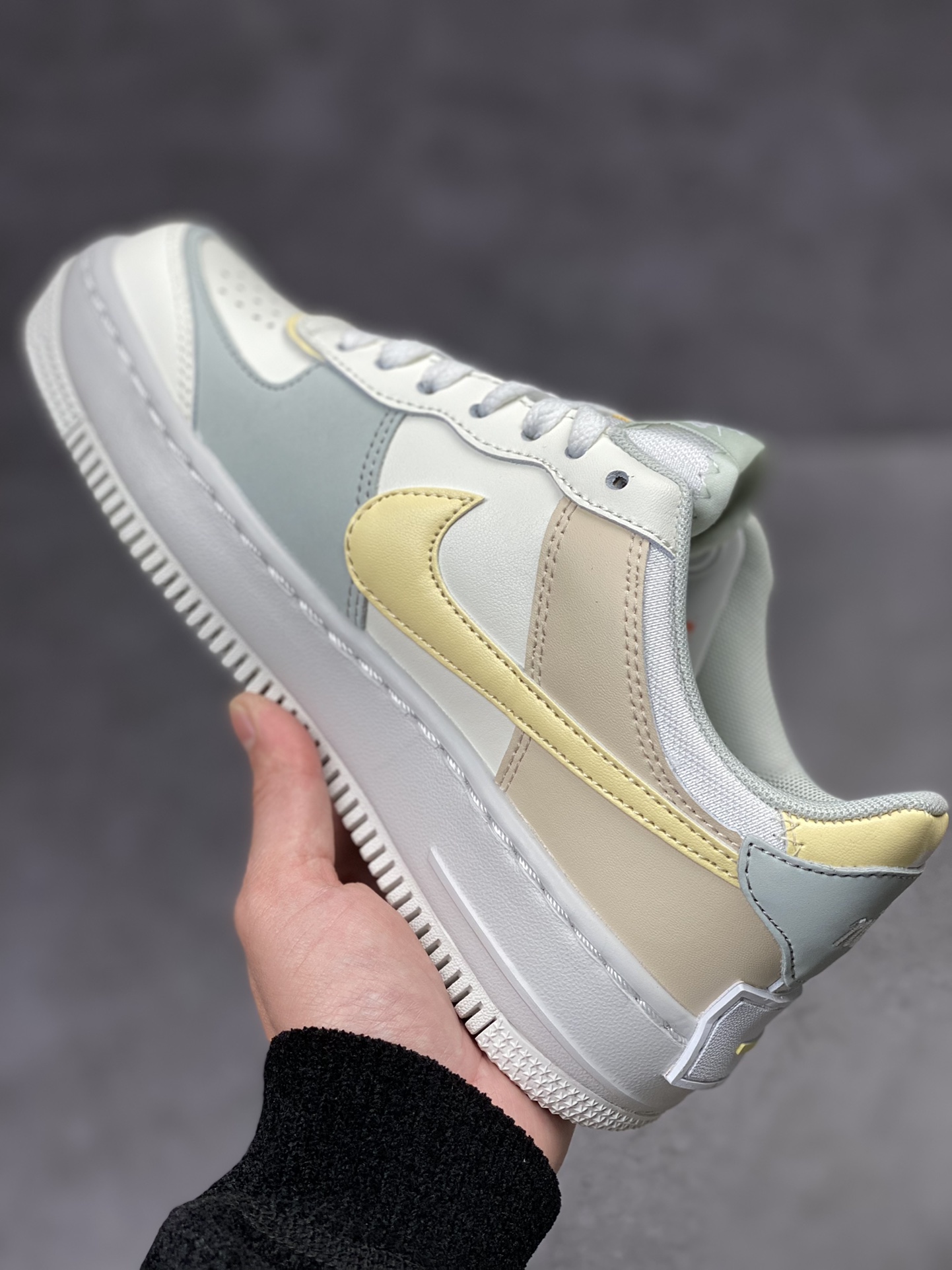 190 Nike Air Force 1 Shadow 拼接马卡龙