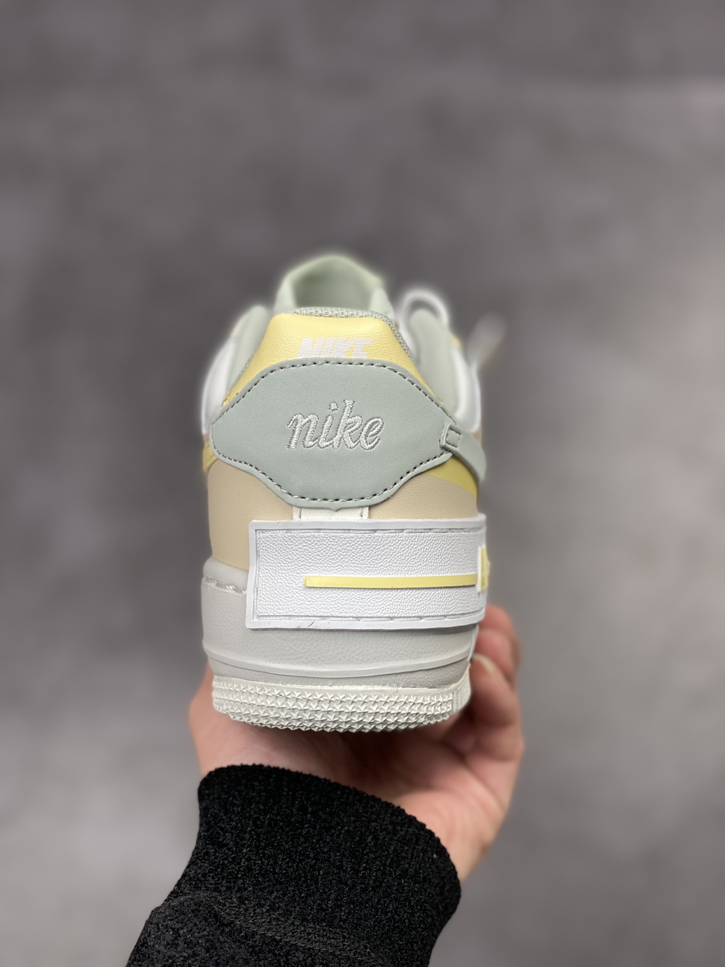 190 Nike Air Force 1 Shadow 拼接马卡龙