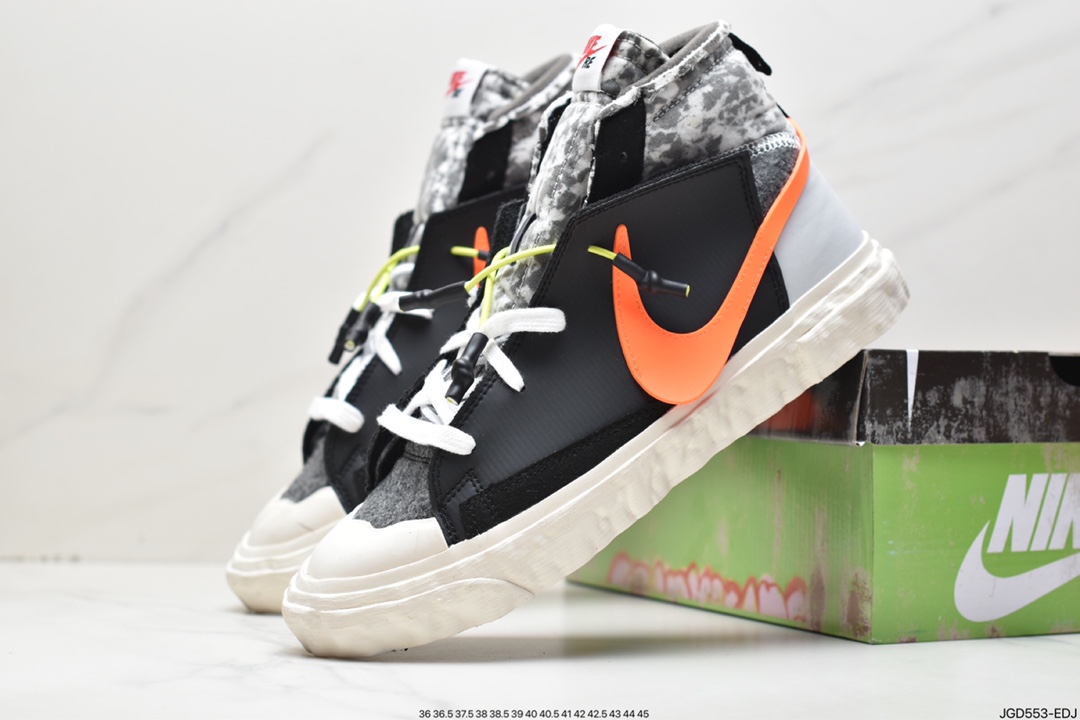 180 开拓者 解构 豹纹 READYMADE x Nike Blazer Mid CZ3589-001