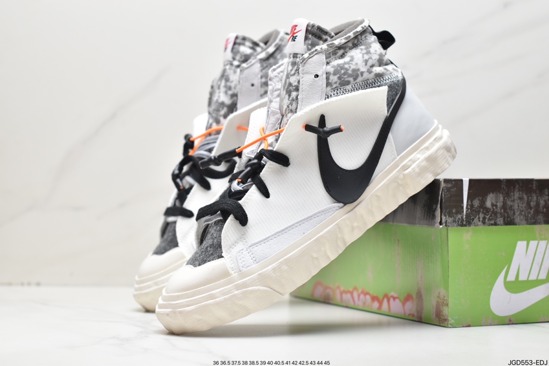 180 开拓者 解构 豹纹 READYMADE x Nike Blazer Mid CZ3589-001