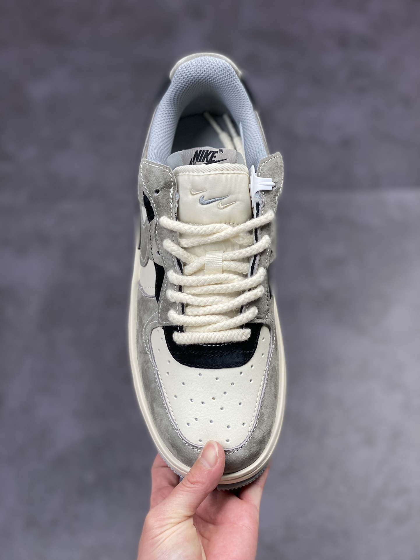 250 Nike Air Force 1 Fontanka 解构复古灰黑 CW6688-803