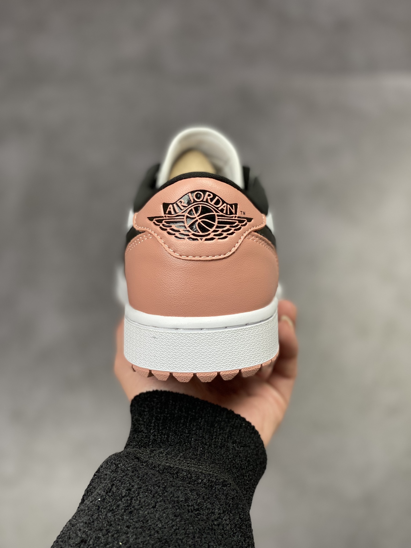 200 原装Air Jordan 1 Low 黑粉高尔夫 AJ1乔1低帮休闲板鞋DD9315-106