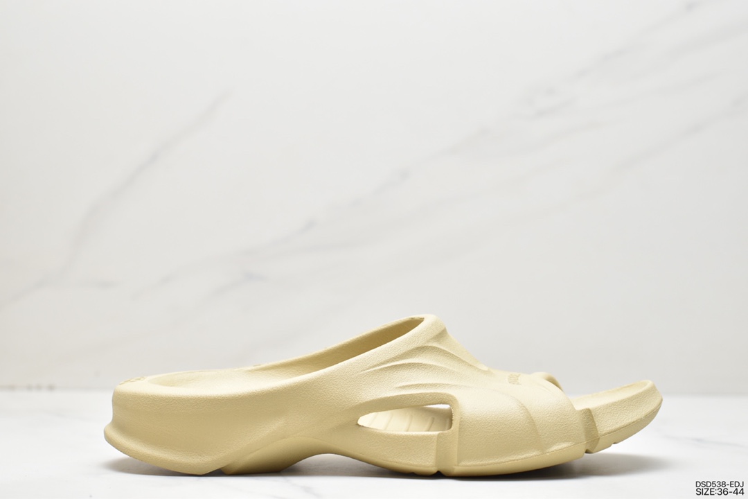 BALENCIAGA French high-end luxury brand-BALENCIAGA Mold Thong Sandals summer slippers 677403 W3RB3 4912