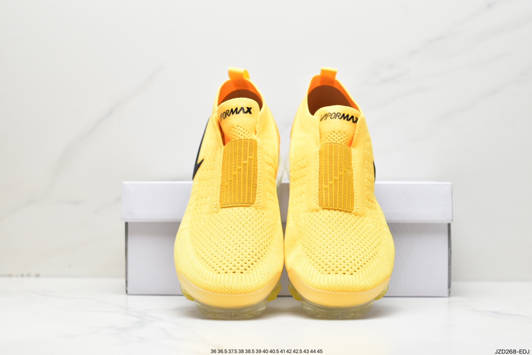 140 耐克Nike Air VaporMax Flyknit 2.0 二大代气垫套脚绑带搭百慢跑鞋 AJ6599-700
