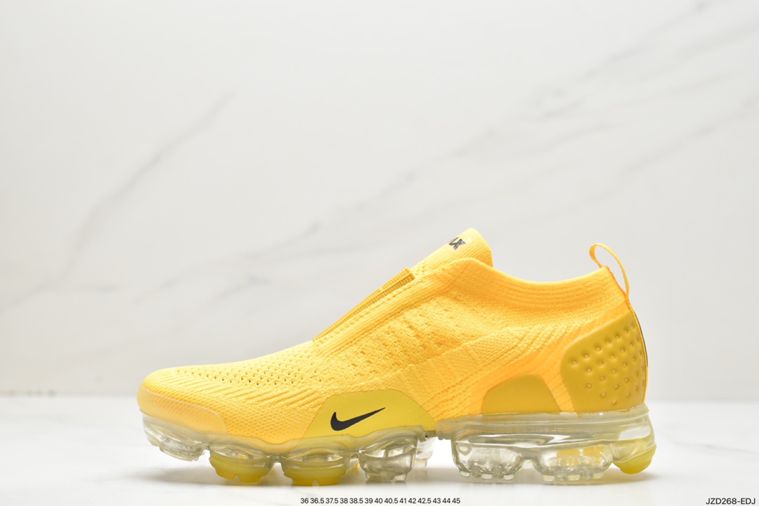 140 耐克Nike Air VaporMax Flyknit 2.0 二大代气垫套脚绑带搭百慢跑鞋 AJ6599-700