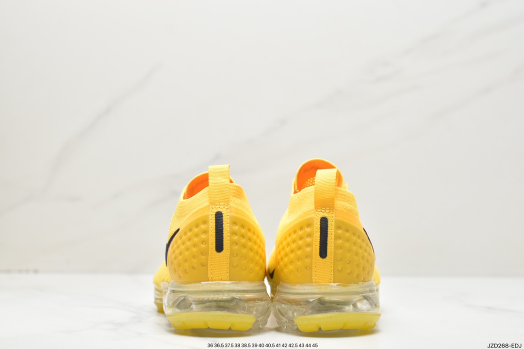 140 耐克Nike Air VaporMax Flyknit 2.0 二大代气垫套脚绑带搭百慢跑鞋 AJ6599-700