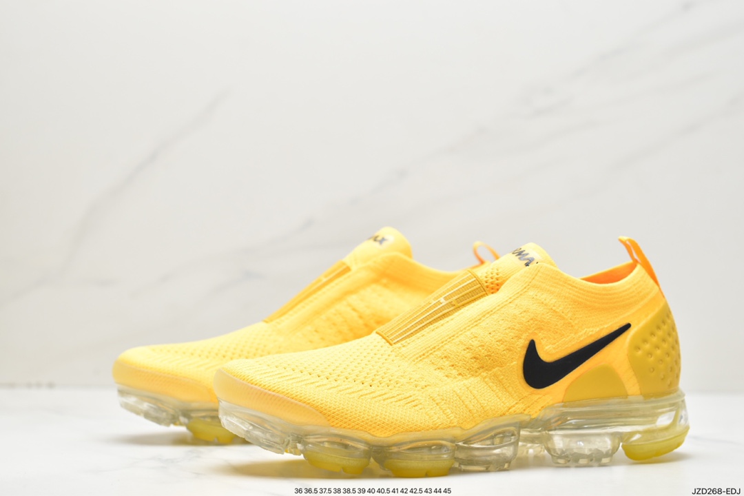 140 耐克Nike Air VaporMax Flyknit 2.0 二大代气垫套脚绑带搭百慢跑鞋 AJ6599-700