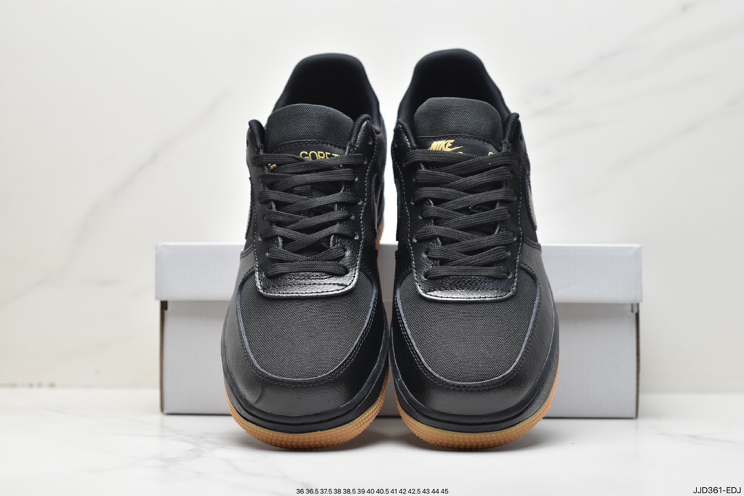130 Air Force 1′07 Low Premium”GORE-TEX”空军一号经典低帮板鞋“黑橙生胶” CK2630-001