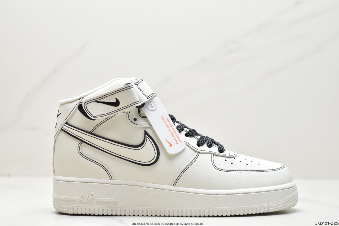 160 耐克 Nike Air Force 1 ’07 空军一号高帮百搭休闲运动板鞋315122-807