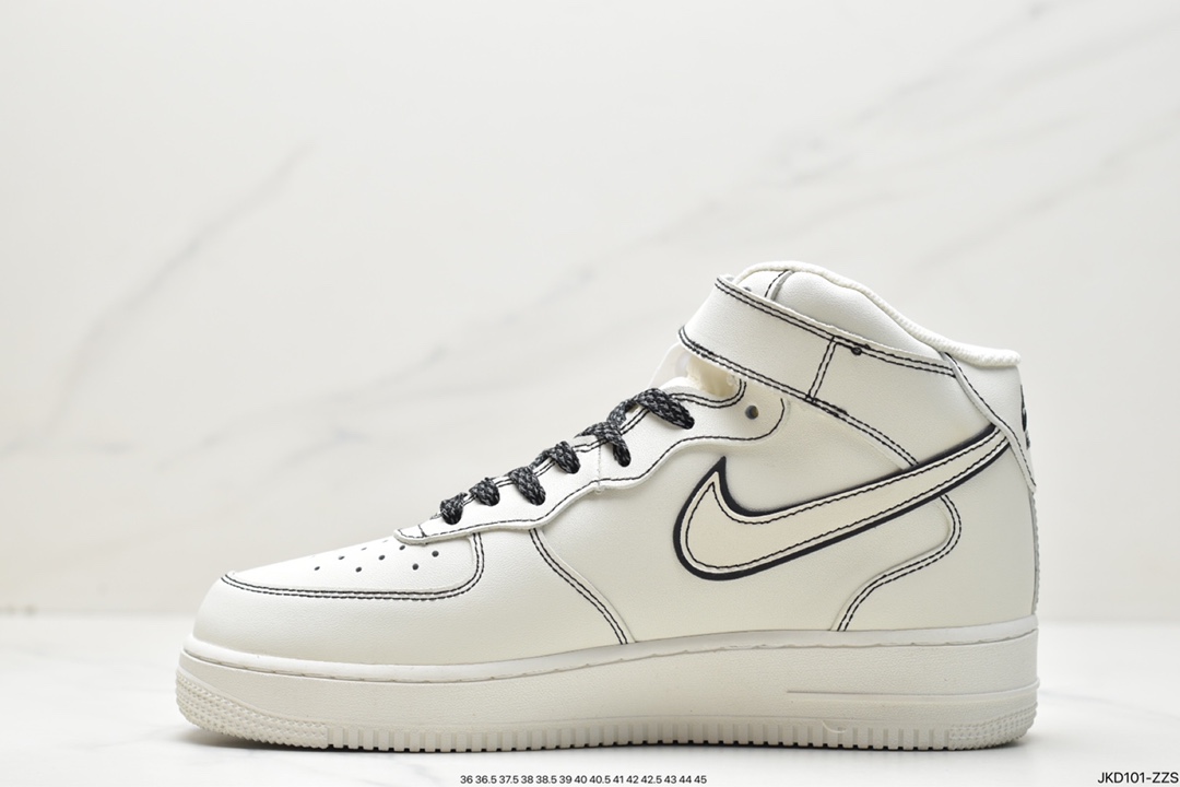 160 耐克 Nike Air Force 1 ’07 空军一号高帮百搭休闲运动板鞋315122-807