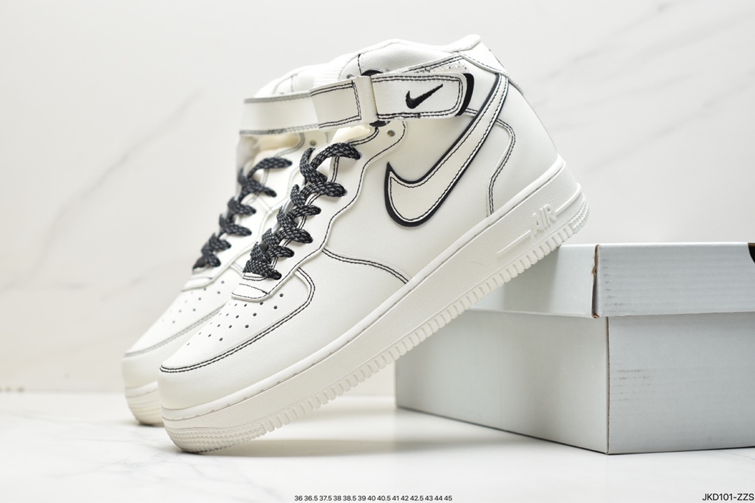 160 耐克 Nike Air Force 1 ’07 空军一号高帮百搭休闲运动板鞋315122-807